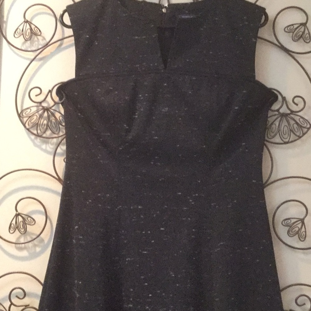Tommy Hilfiger Dress Black Tweed Career